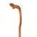 A Folk Art Carved and Painted Hardwood Snake Form Cane,
