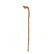 A Folk Art Carved and Painted Hardwood Snake Form Cane, - 2