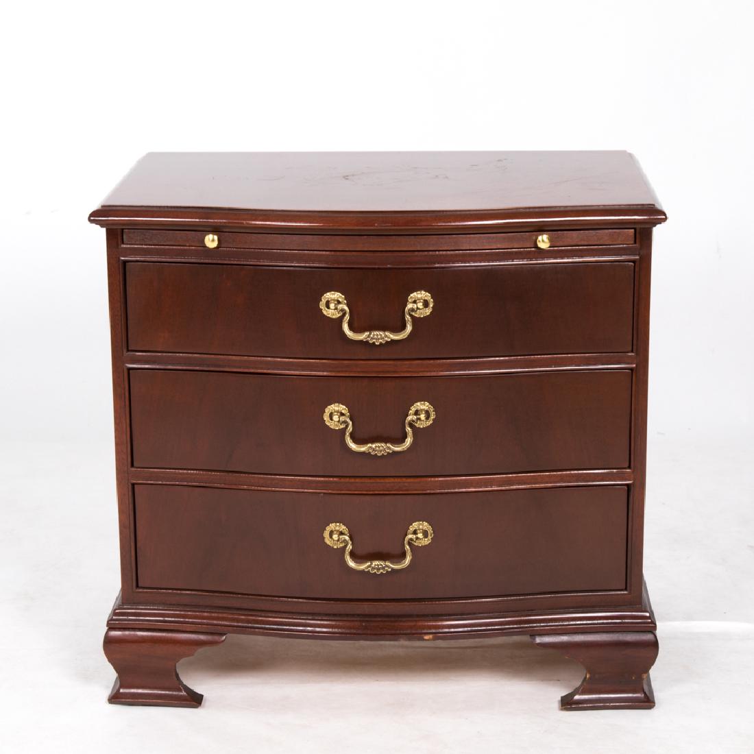 A Baker Furniture Georgian Style Mahogany Three Drawer (1 of 4)