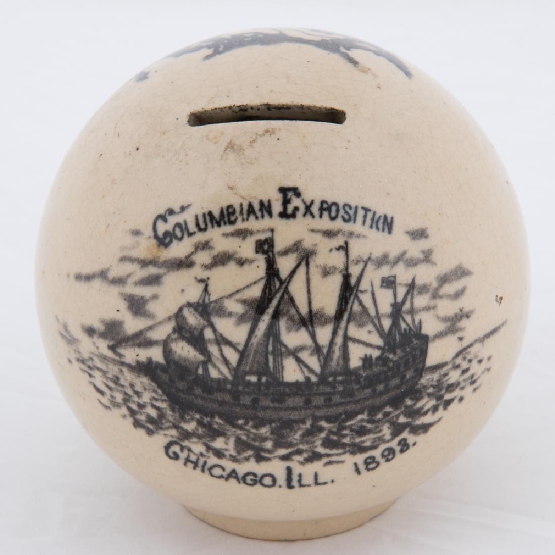 A Stoneware 'Columbian Exposition, Chicago, Ill. 1893' (1 of 2)