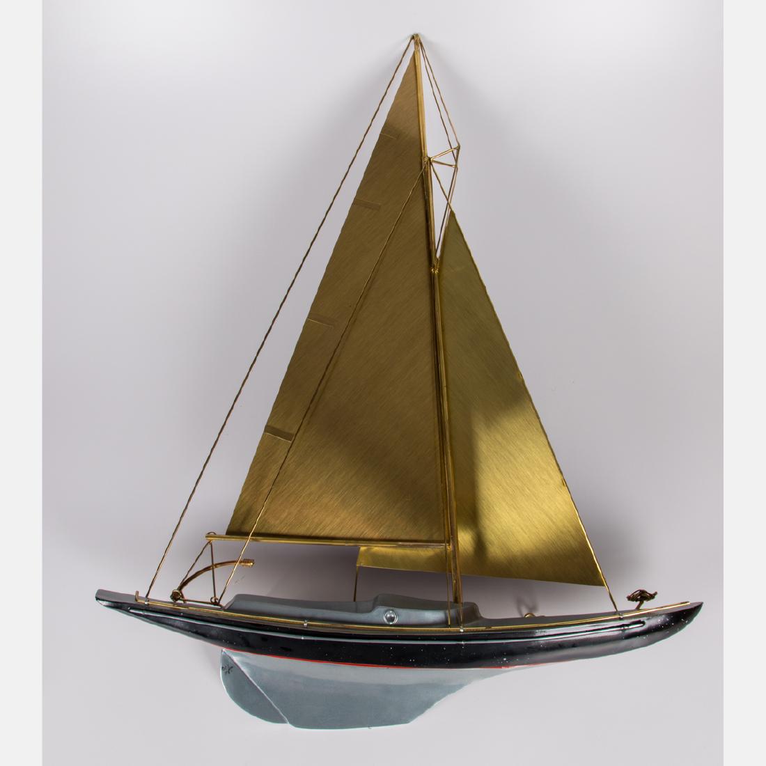 Curtis Jere (20th Century) Maritime Racer, Painted (1 of 5)