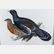 A Group of Four Colored Lithographs Depicting Birds by - 3