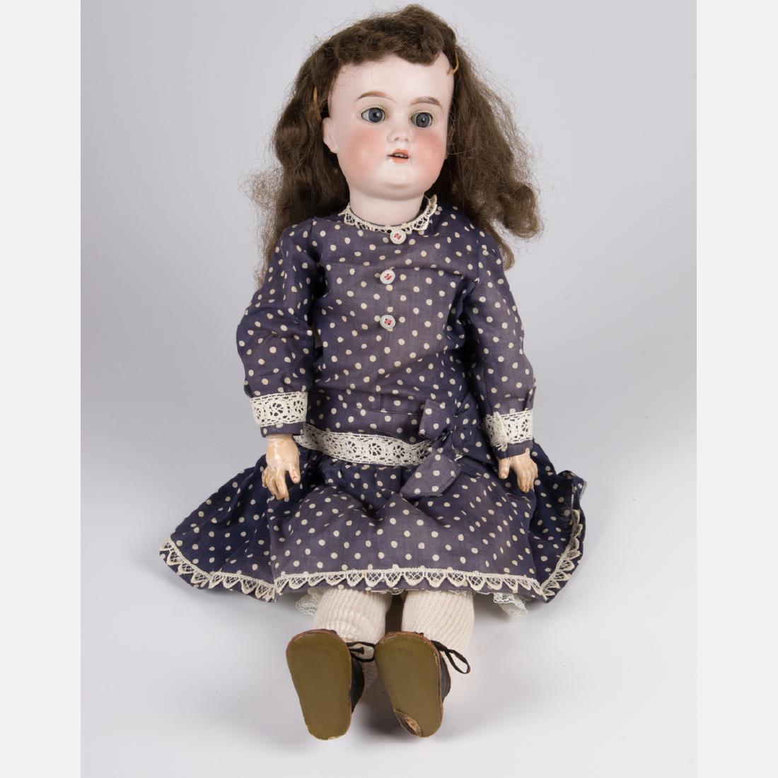 A Borgfeldt Bisque Doll, 20th Century, (1 of 2)
