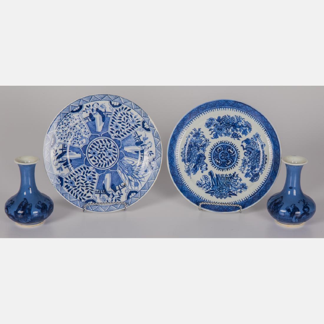 A Group of Four Asian Blue and White Porcelain (1 of 4)