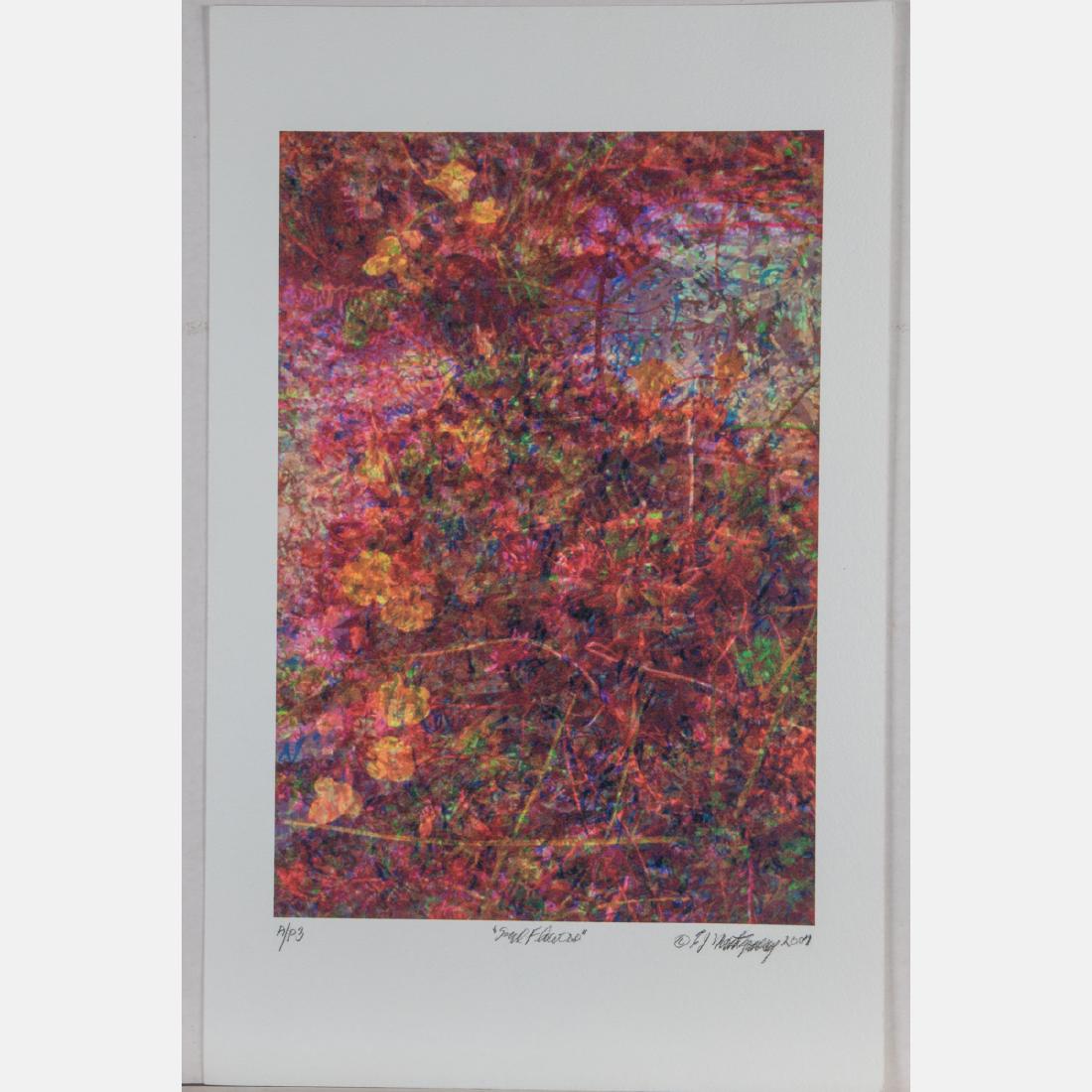 Evangeline (E.J.) Montgomery (b. 1933) Soul Flowers, (1 of 4)