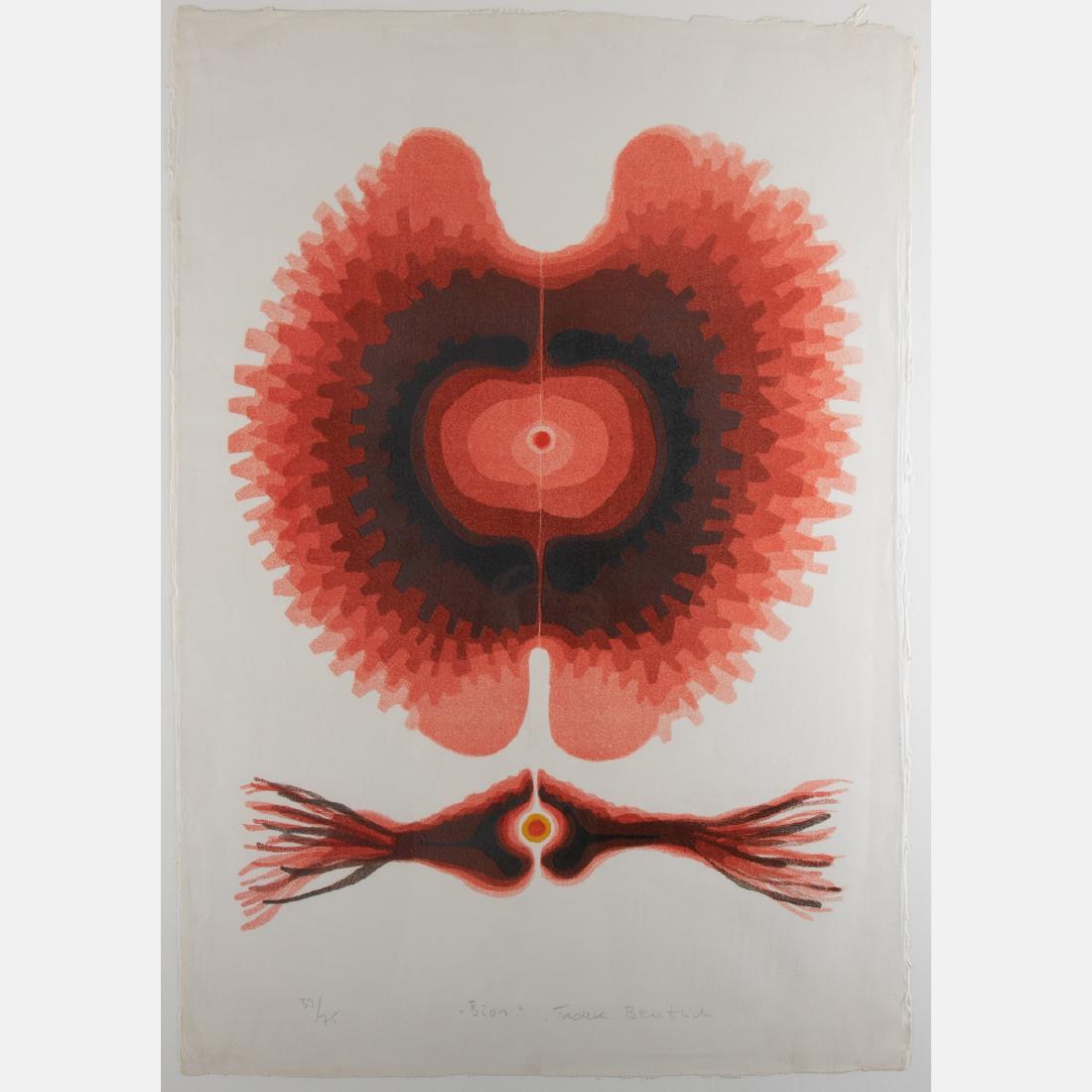 Tadek Beutlich (b. 1922) Bion, Lithograph, (1 of 4)