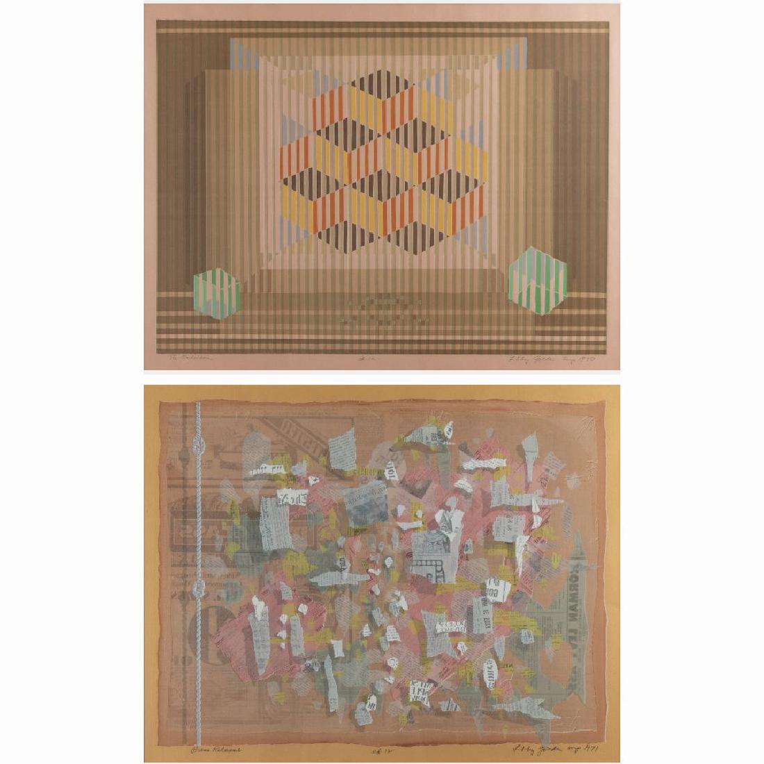 Libby Golden (b. 1913) 'The Outsiders' and 'Press (1 of 12)