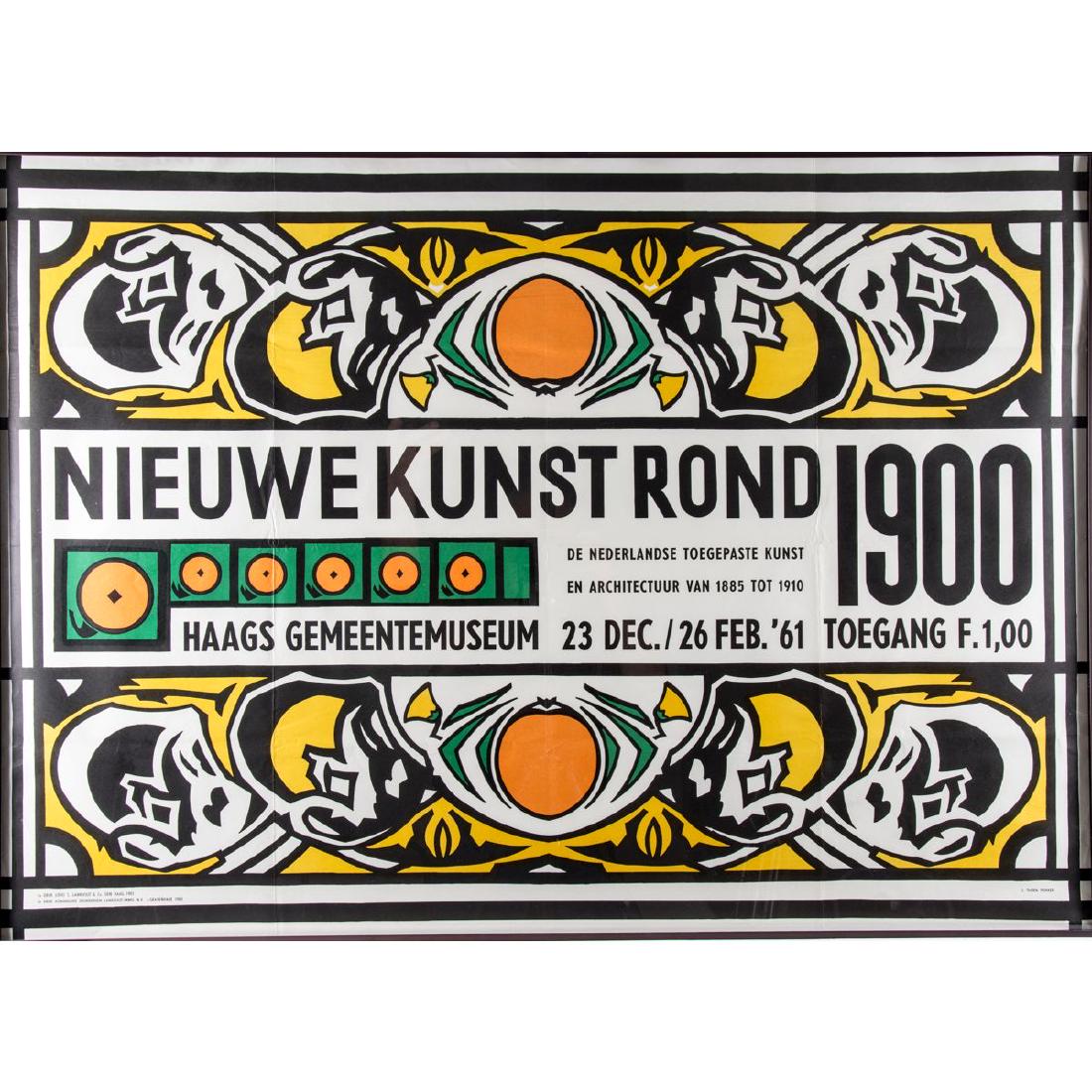 After Johan Thorn Prikker (1868-1932) Nieuwe Kunst (1 of 4)