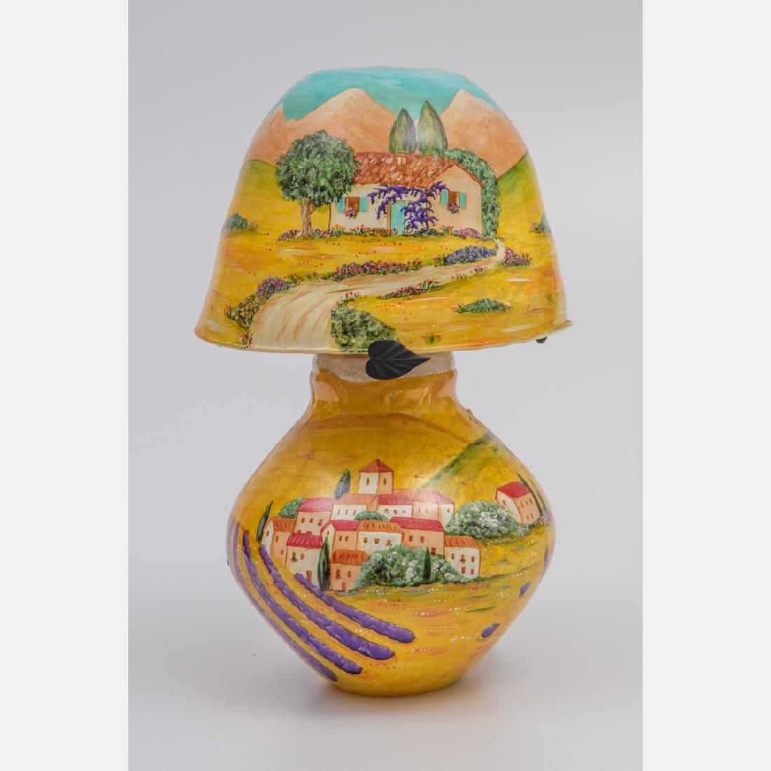 Jean-Claude Novaro (1948-2014) Table Lamp Depicting a (1 of 5)