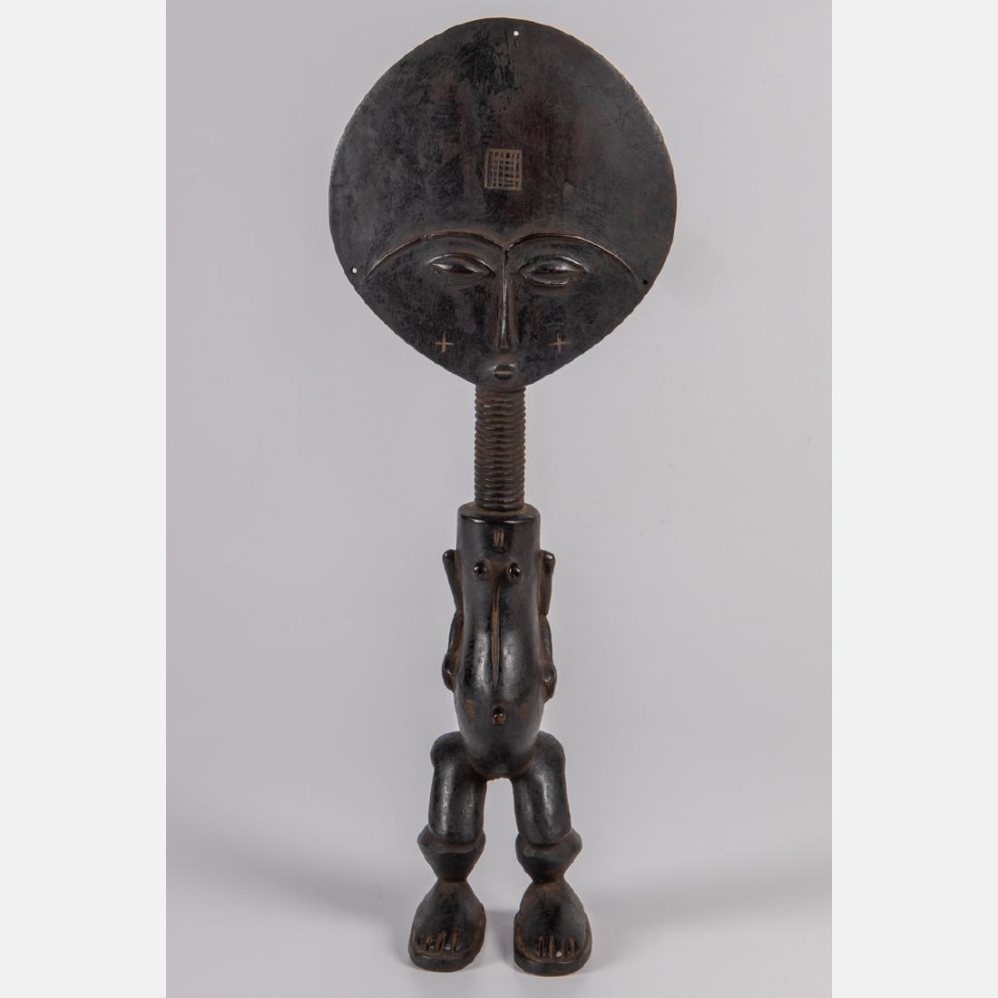 An African Carved Hardwood Asante Akua'ba Fertility (1 of 4)
