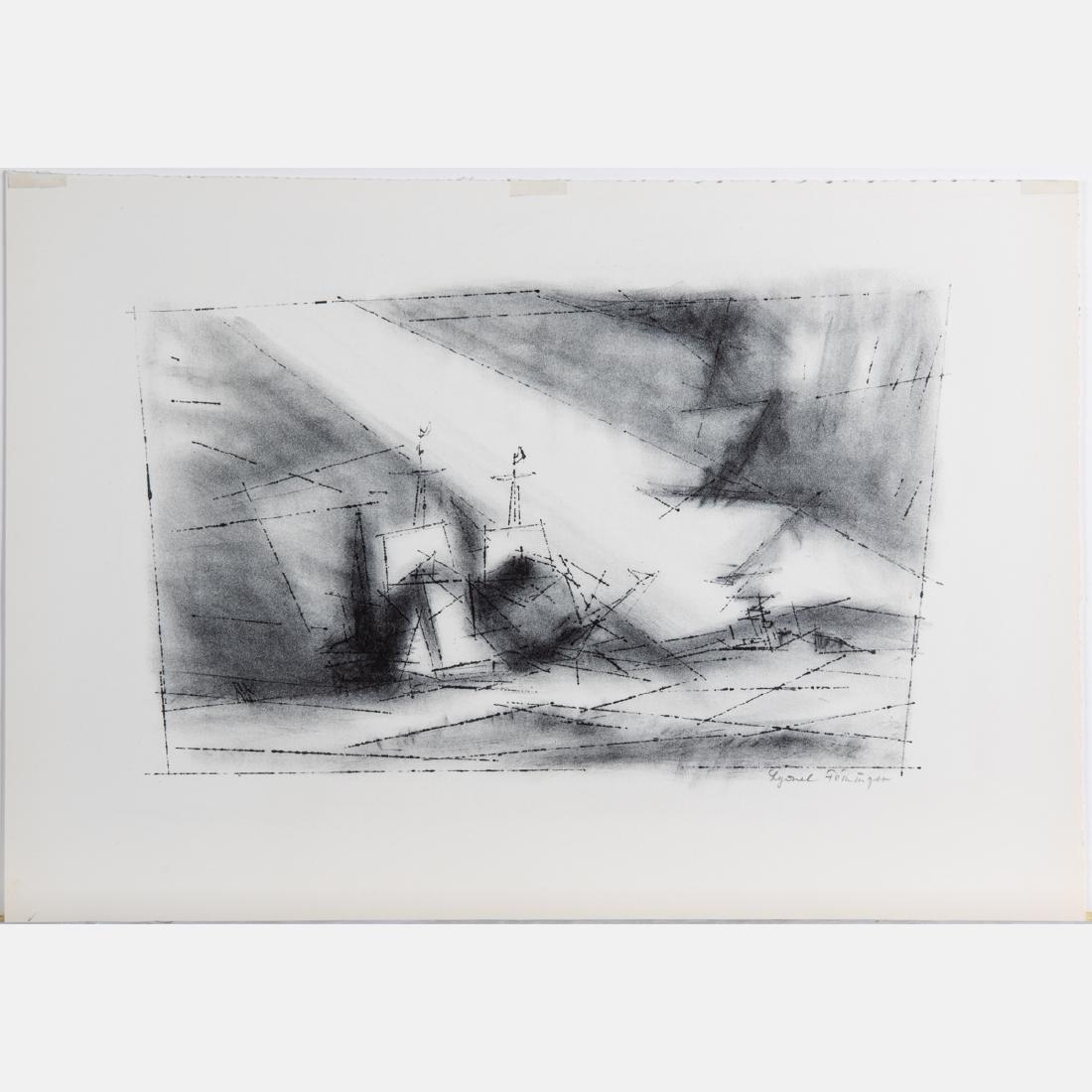 Lyonel Feininger (1871-1956) Off the Coast, 1951, (1 of 8)