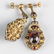 A Pair of Antique Europearn 14kt. Yellow Gold - 2