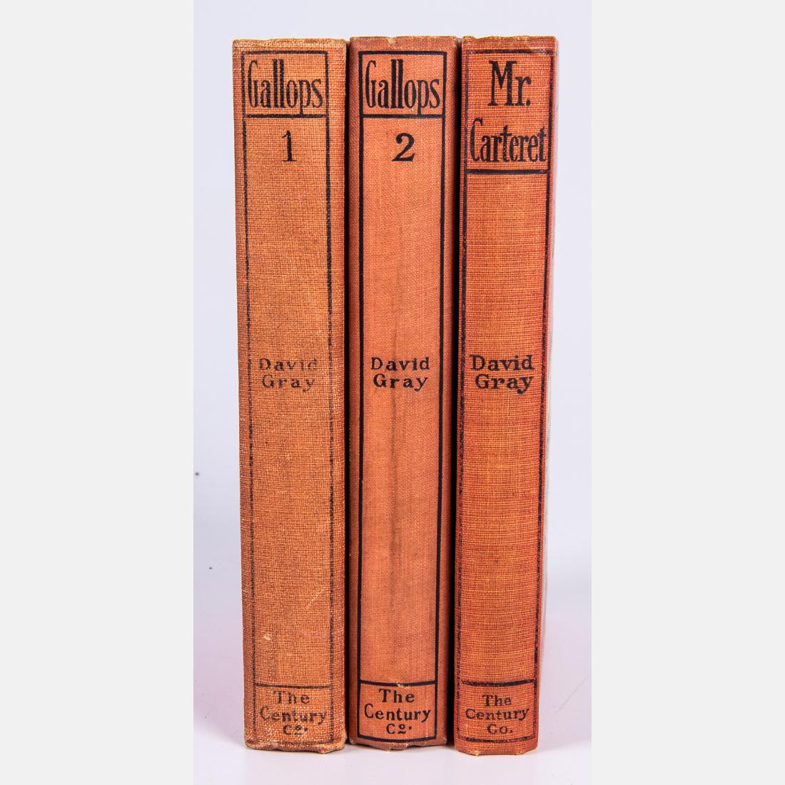 A Group of Three Books By David Gray, 20th Century, (1 of 17)
