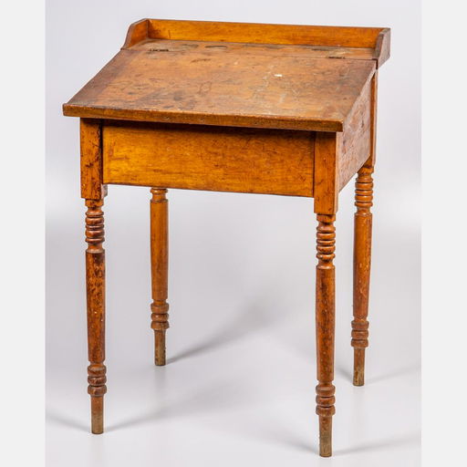 An American Maple Slant Top Desk 19th Century Oct 02 2019