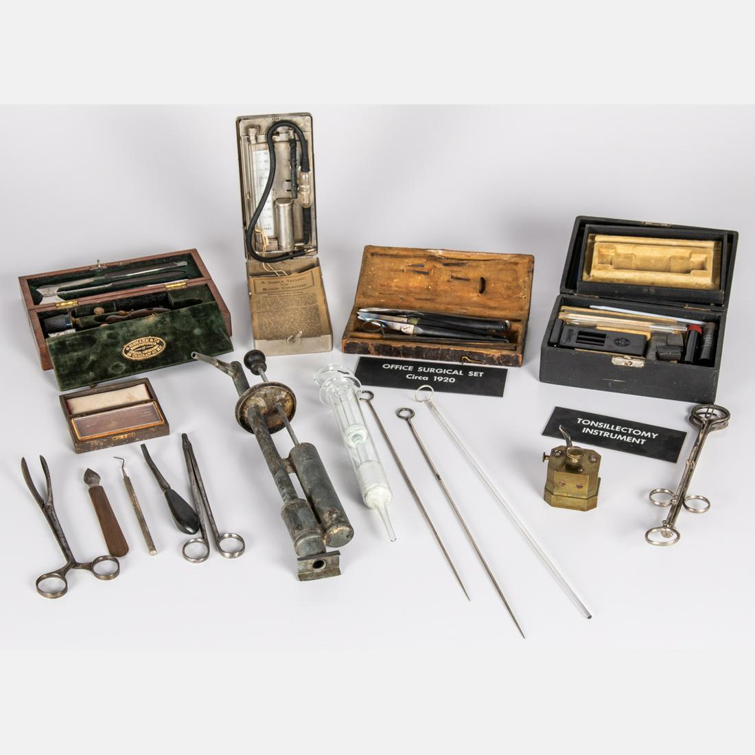 A Miscellaneous Collection of Antique Metal and Glass (1 of 12)