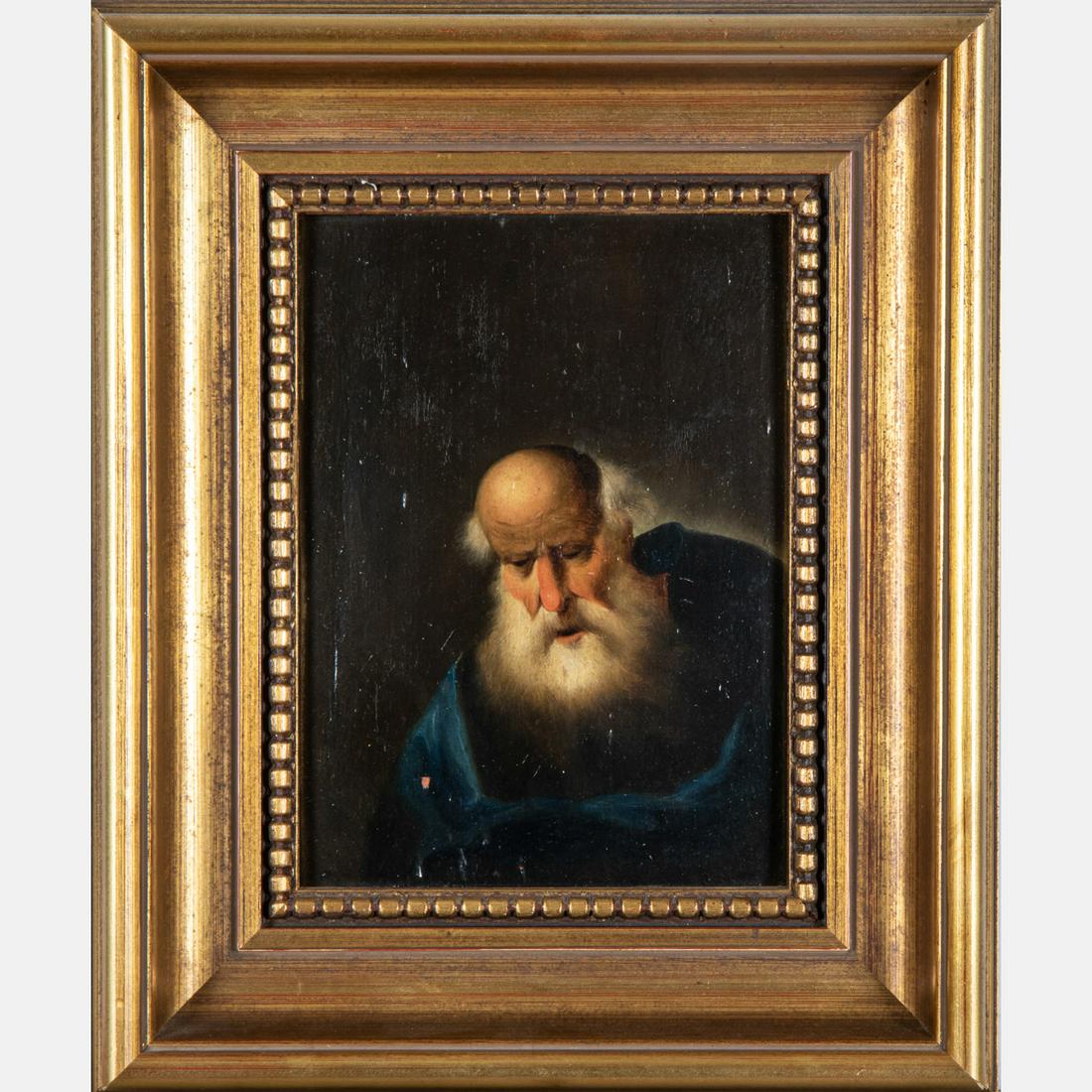 Old Master School (19th Century) Portrait of a Bearded (1 of 5)