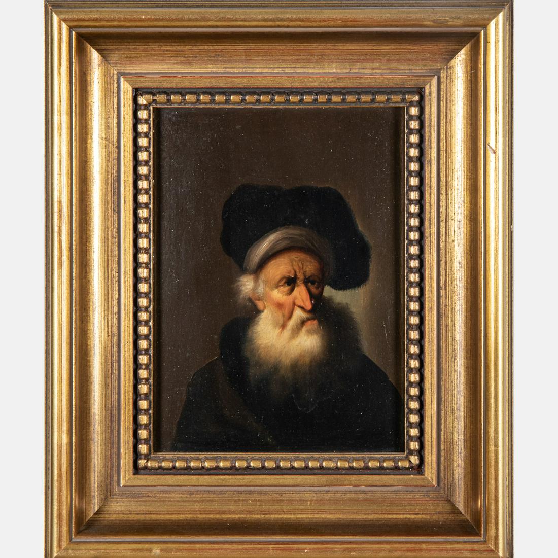 Old Master School (19th Century) Portrait of a Bearded (1 of 4)