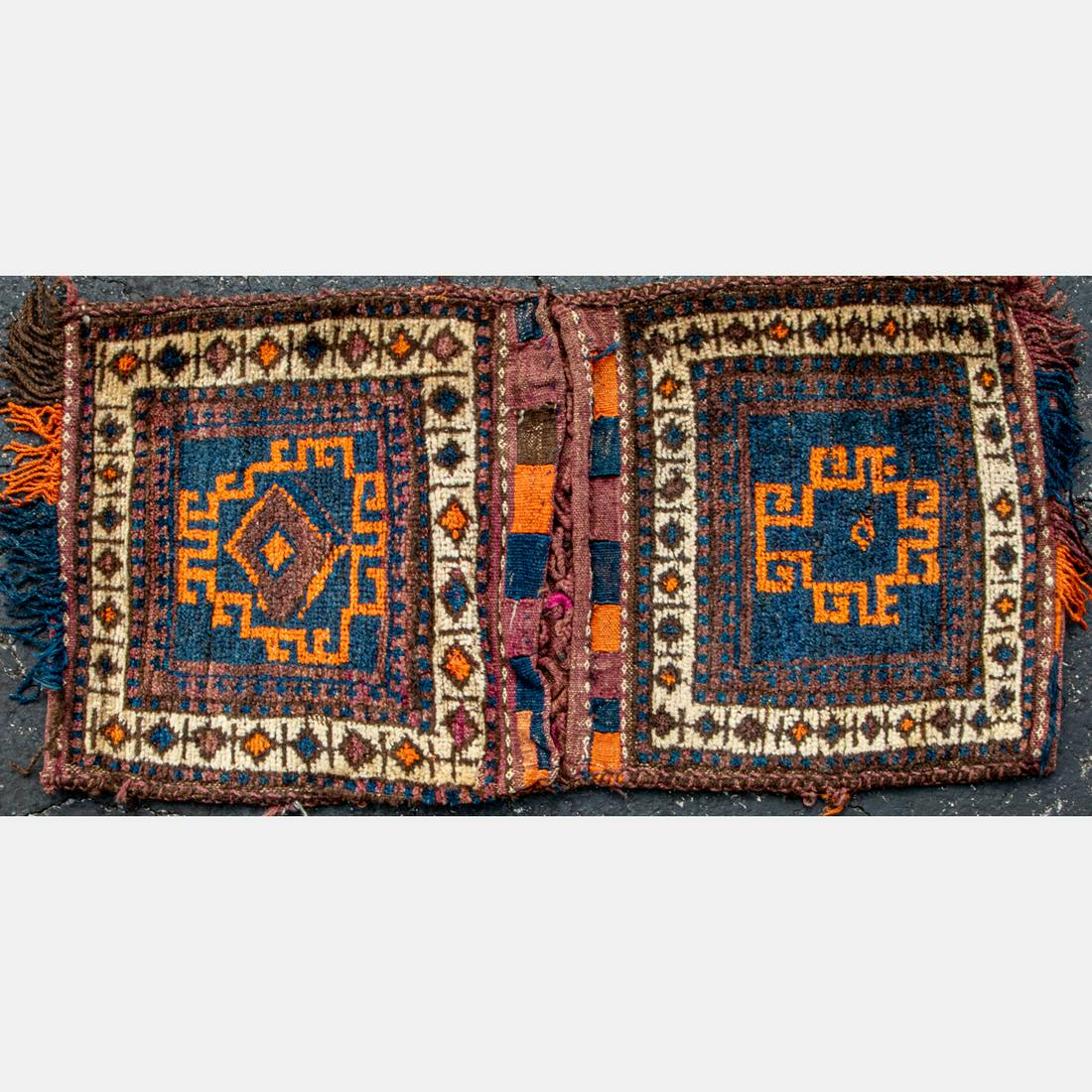 An Antique Persian Kurdish Saddle Bag, Early 20th (1 of 7)