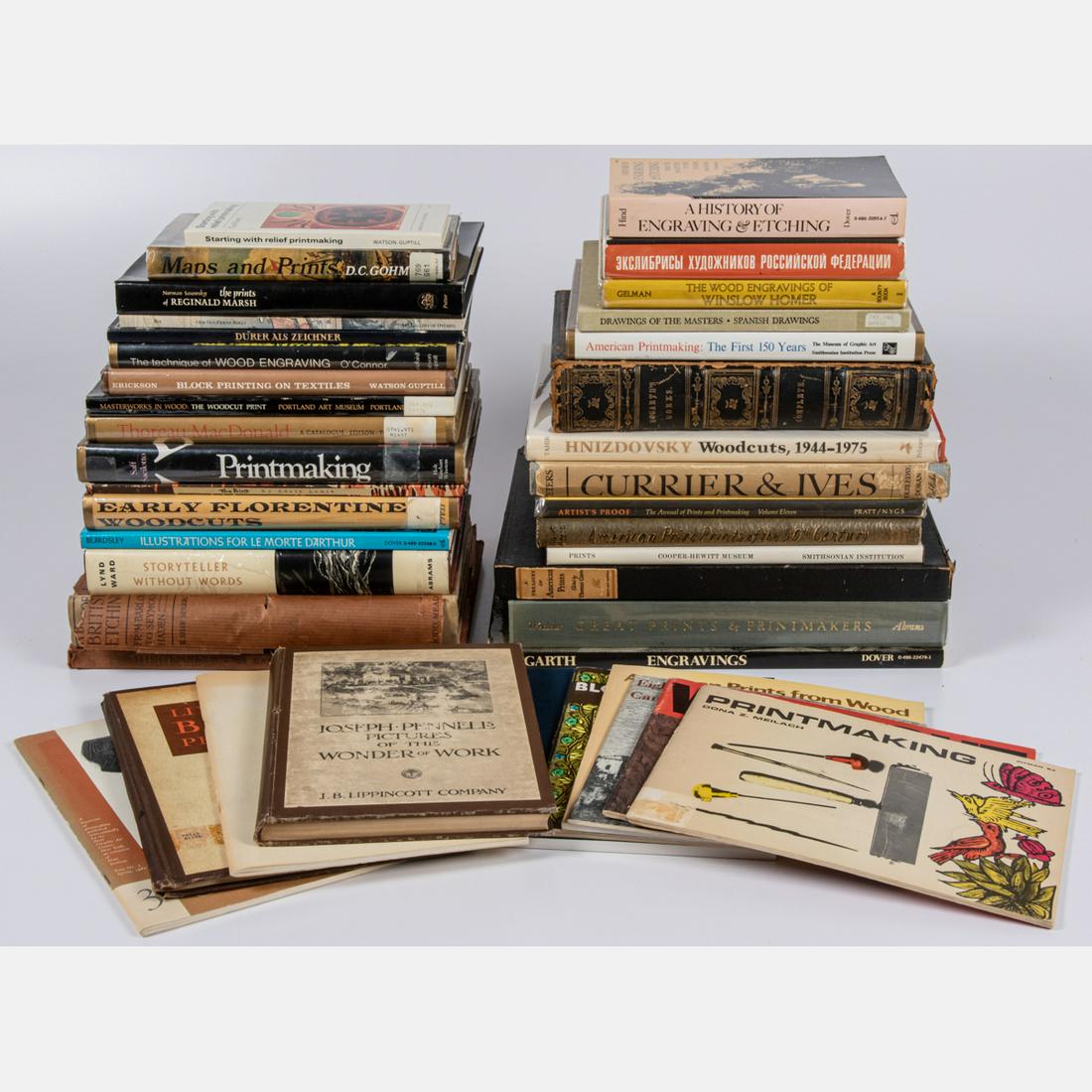 A Miscellaneous Collection of Forty Books Pertaining to (1 of 4)