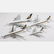 Four Singapore Diecast Airplanes - 2