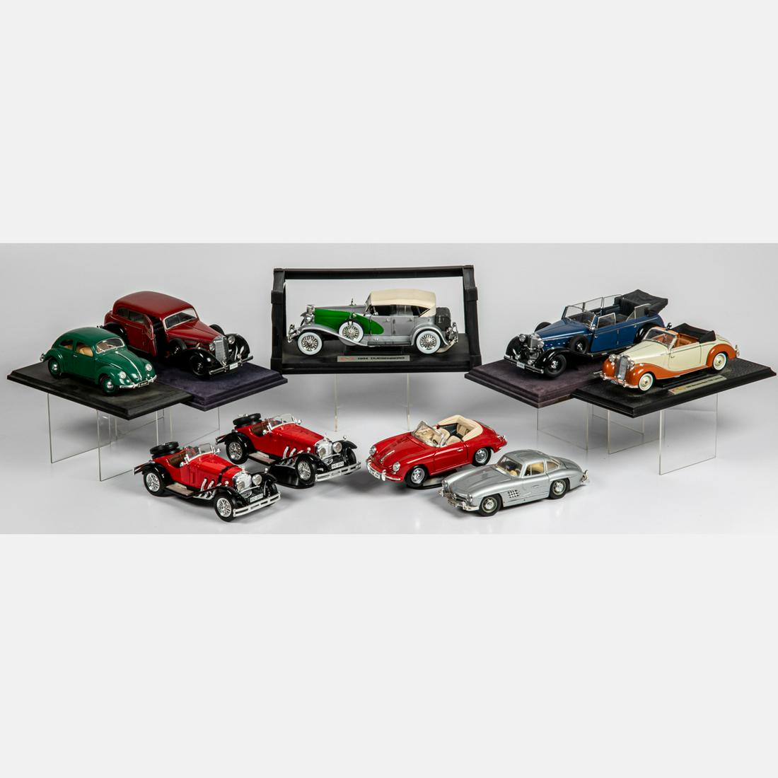 Nine 1:18 Scale Assorted Model Cars (1 of 17)