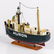 A Painted Wooden Huron Light Ship Model - 2