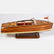 Three Vintage Wooden Speedboat Models - 2