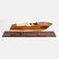 Three Vintage Wooden Speedboat Models - 3