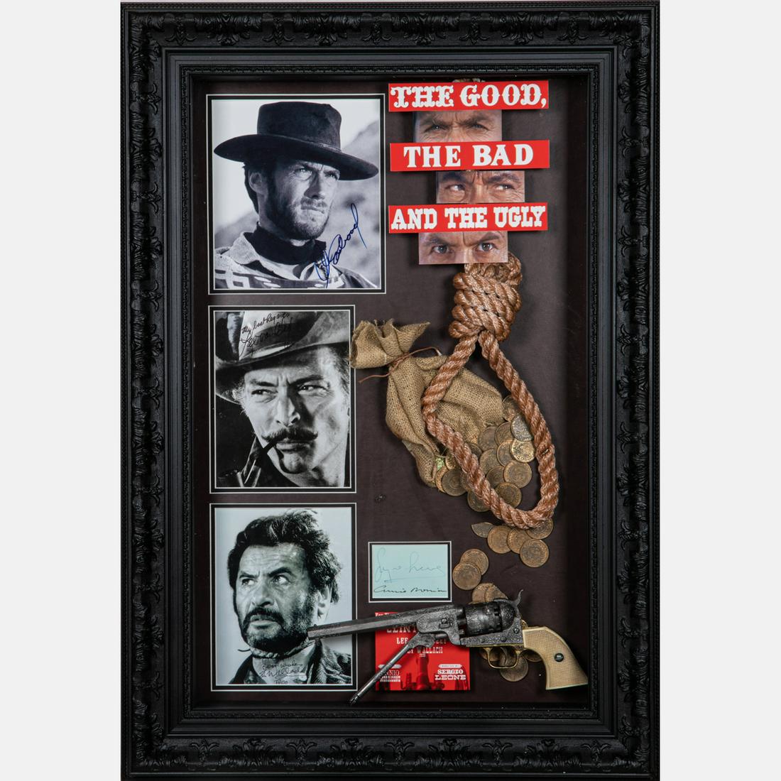 The Good, The Bad And The Ugly Shadow Box Display