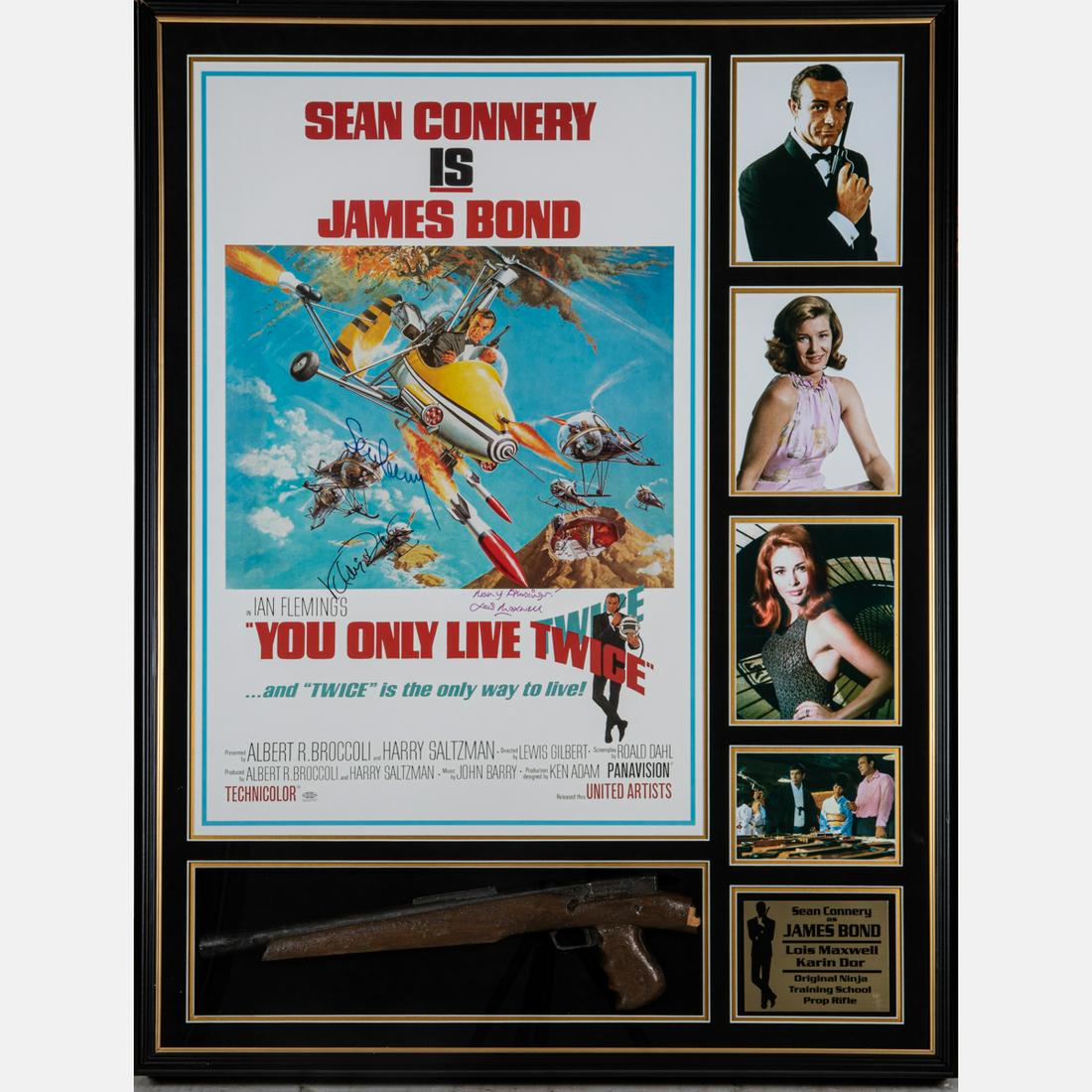 You Only Live Twice Autographed Movie Poster Jul 22 Gray S Auctioneers In Oh You Only Live Twice Autographed Movie Poster Jul 22 Gray S Auctioneers In Oh