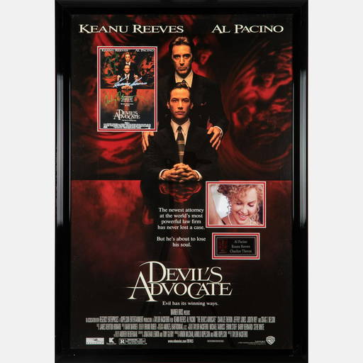 A Devil's Advocate Cast Autographed Mini Poster A Devil's Advocate Cast Autographed Mini Poster