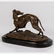 Pierre-Jules Mene (1810-1879) Whippet, Bronze. - 2