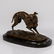 Pierre-Jules Mene (1810-1879) Whippet, Bronze. - 5