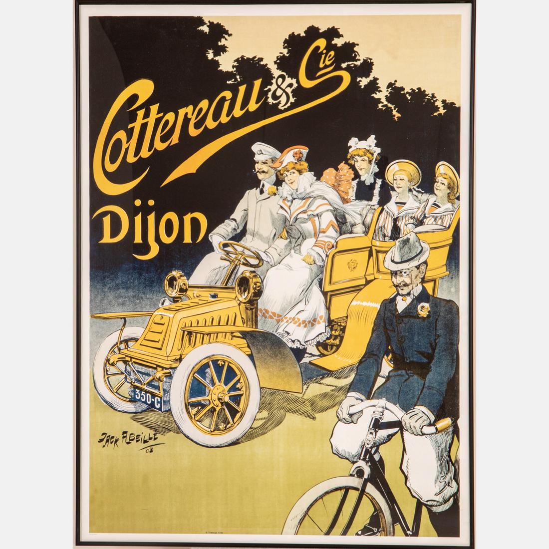 An Offset Litho Reproduction Jack Abeille, Cottereau (1 of 6)