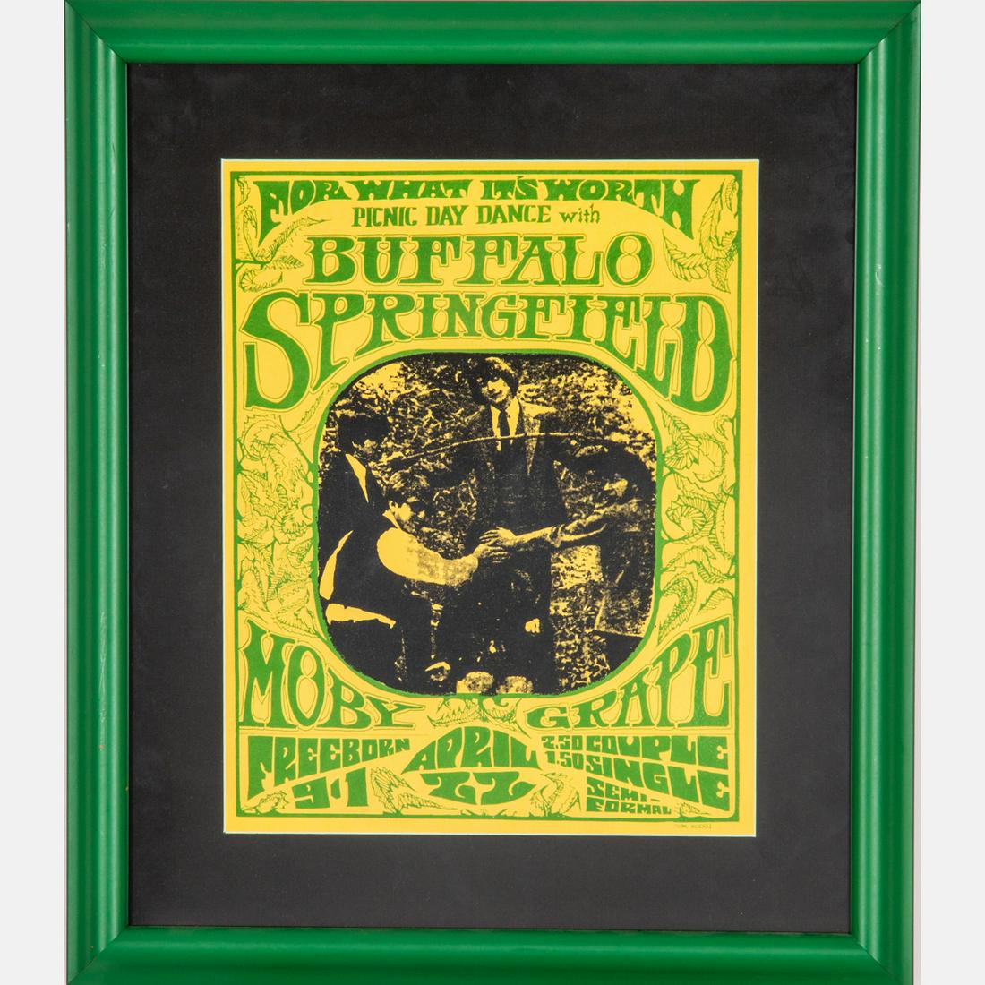 Vintage Lithograph Concert Poster of Buffalo (1 of 4)