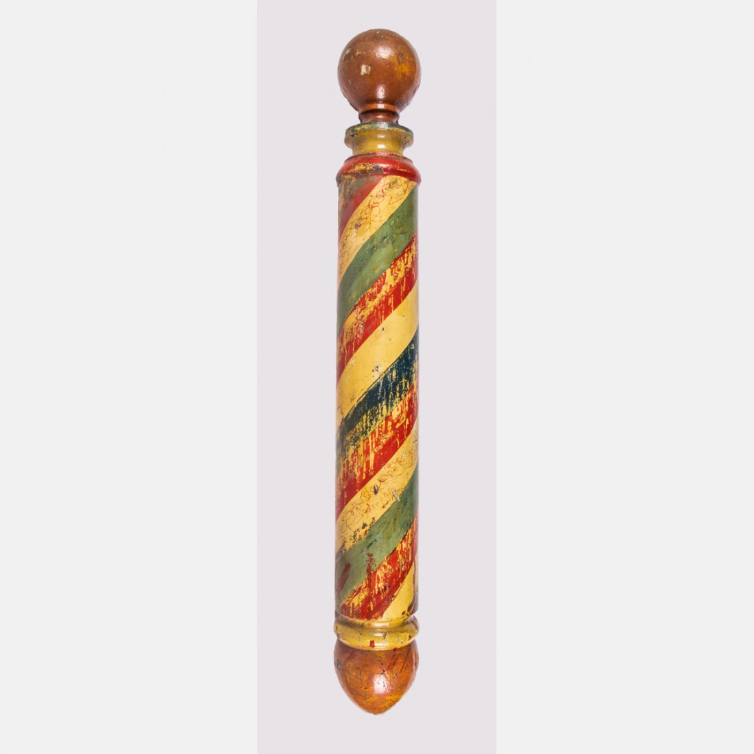 American Painted Pine Barber Pole (1 of 4)