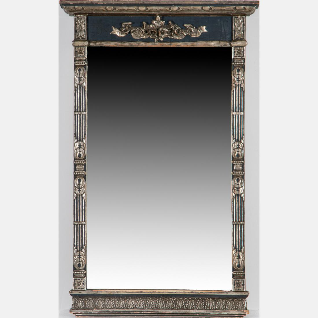 A Neo-Classical Style Hand Carved Wooden Mirror (1 of 4)