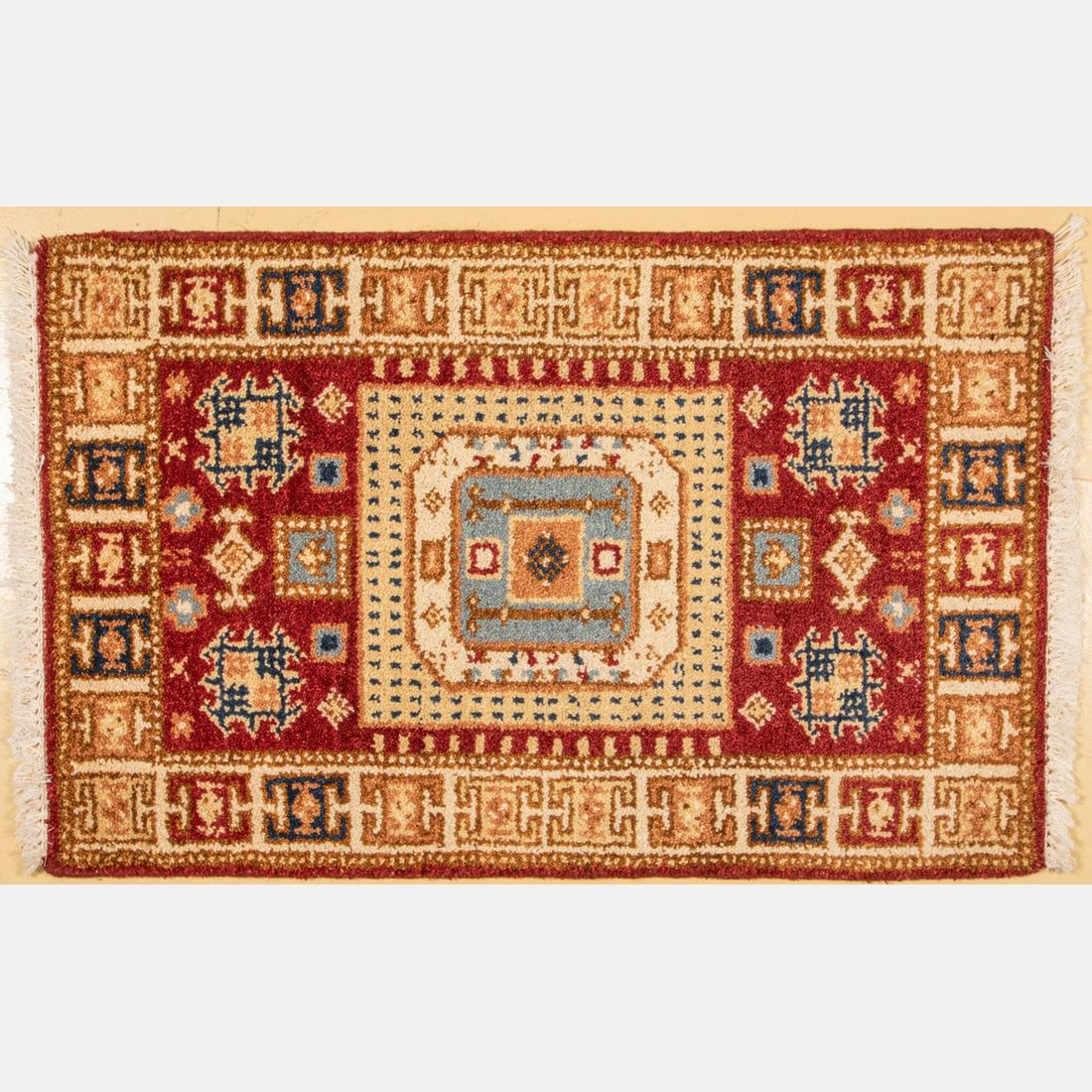 Indo Caucasian Kazak Wool Rug (1 of 3)