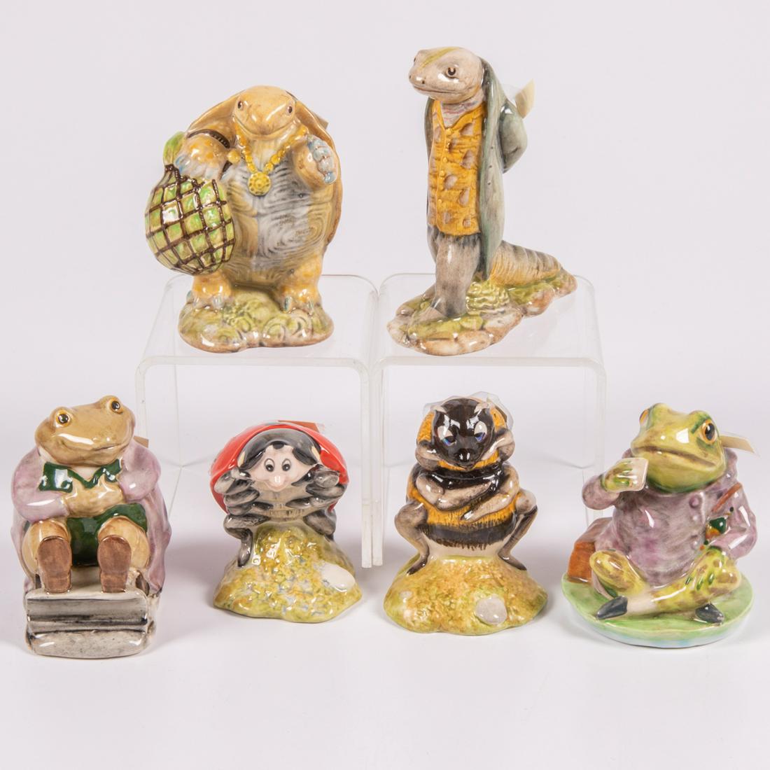 A Collection of Six Beswick & Royal Albert Porcelain (1 of 4)