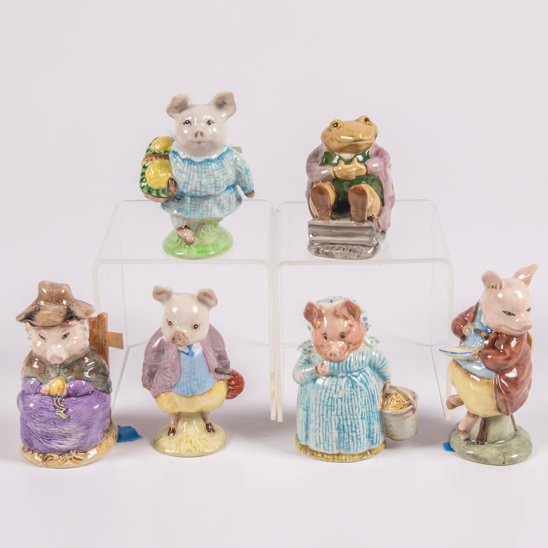 A Collection of Six Beswick & Royal Albert Porcelain (1 of 4)
