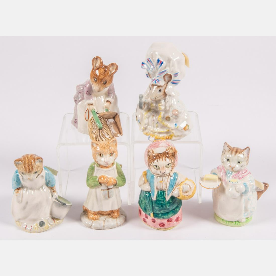 A Collection of Six Beswick & Royal Albert Porcelain (1 of 4)