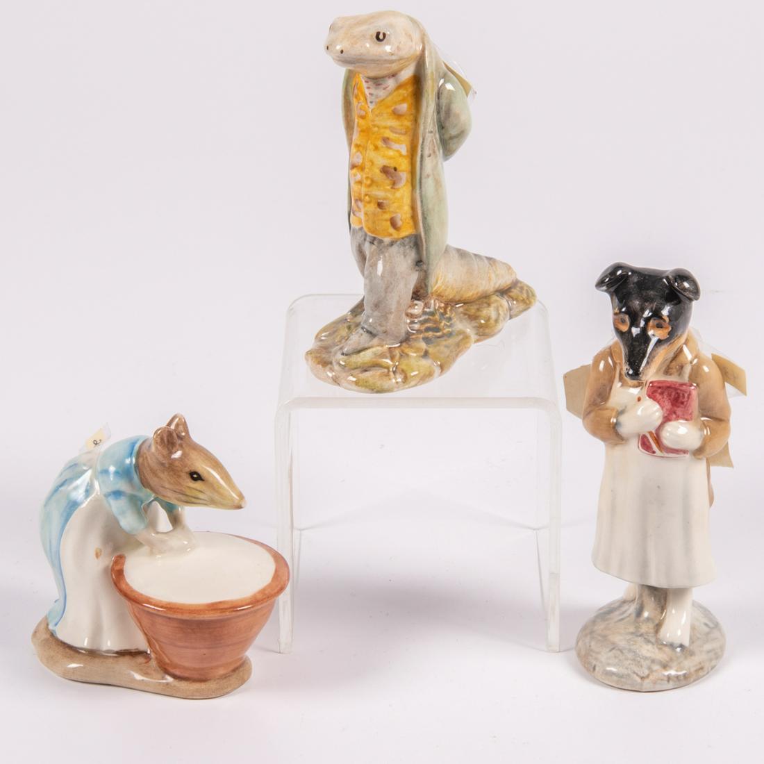 A Collection of Three Beswick Porcelain Beatrix Potter (1 of 4)