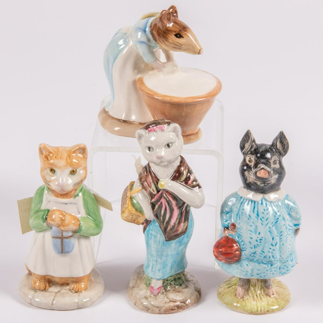 A Collection of Four Beswick Porcelain Beatrix Potter (1 of 4)