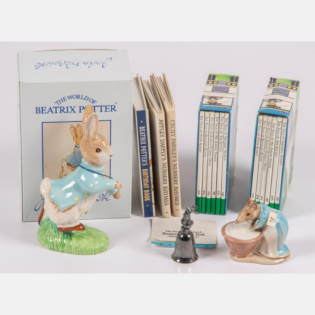 A Miscellaneous Collection of Beatrix Potter Books and (1 of 4)