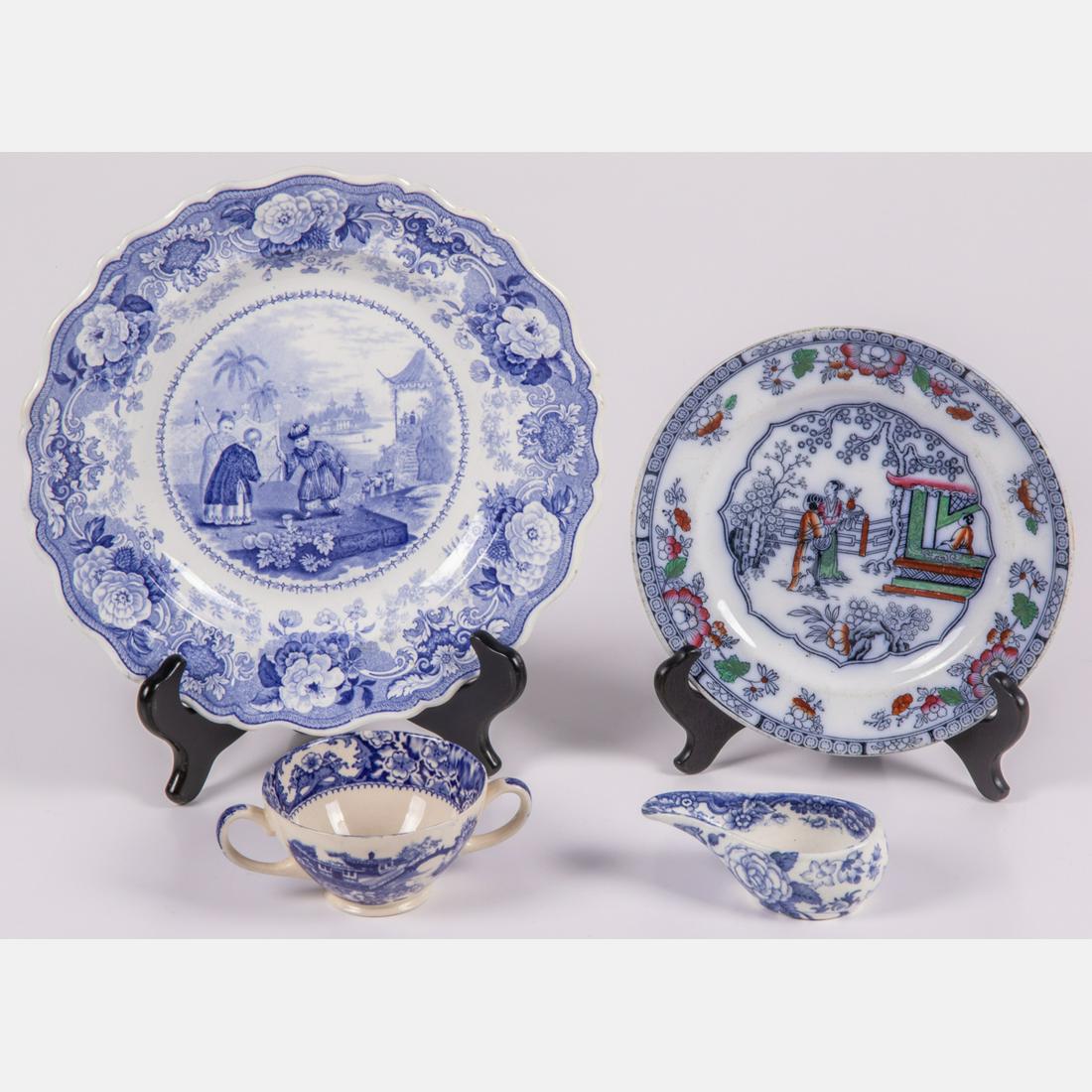 A Collection of English Transfer Printed Ceramic Plates (1 of 3)