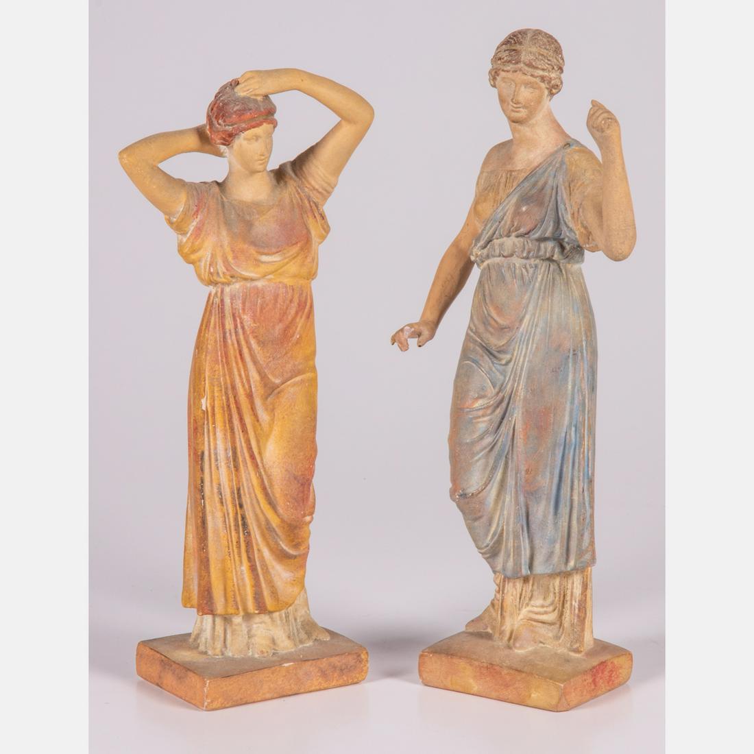 Two Pietro Paulo Caproni & Bro Cast Plaster (1 of 9)