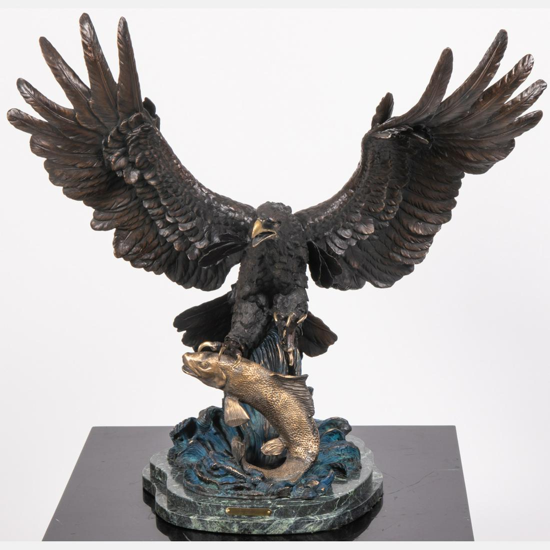 Ed Chope (American, 20th Century) The Fisherman, Eagle (1 of 8)