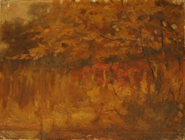 After John Singer Sargent (1856-1925, American) Sa: After John Singer Sargent (1856-1925, American) Salgomera Gardens, Frascan, Oil on canvas, Unstretched. Signed Lower Right "J.S. Sargent" Height: 10.5 Width: 13.5 Depth: