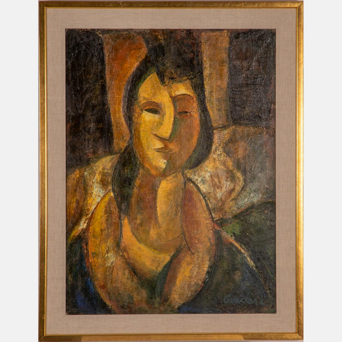 Robert Guccione (American, 1930-2010) Portrait of a (1 of 6)