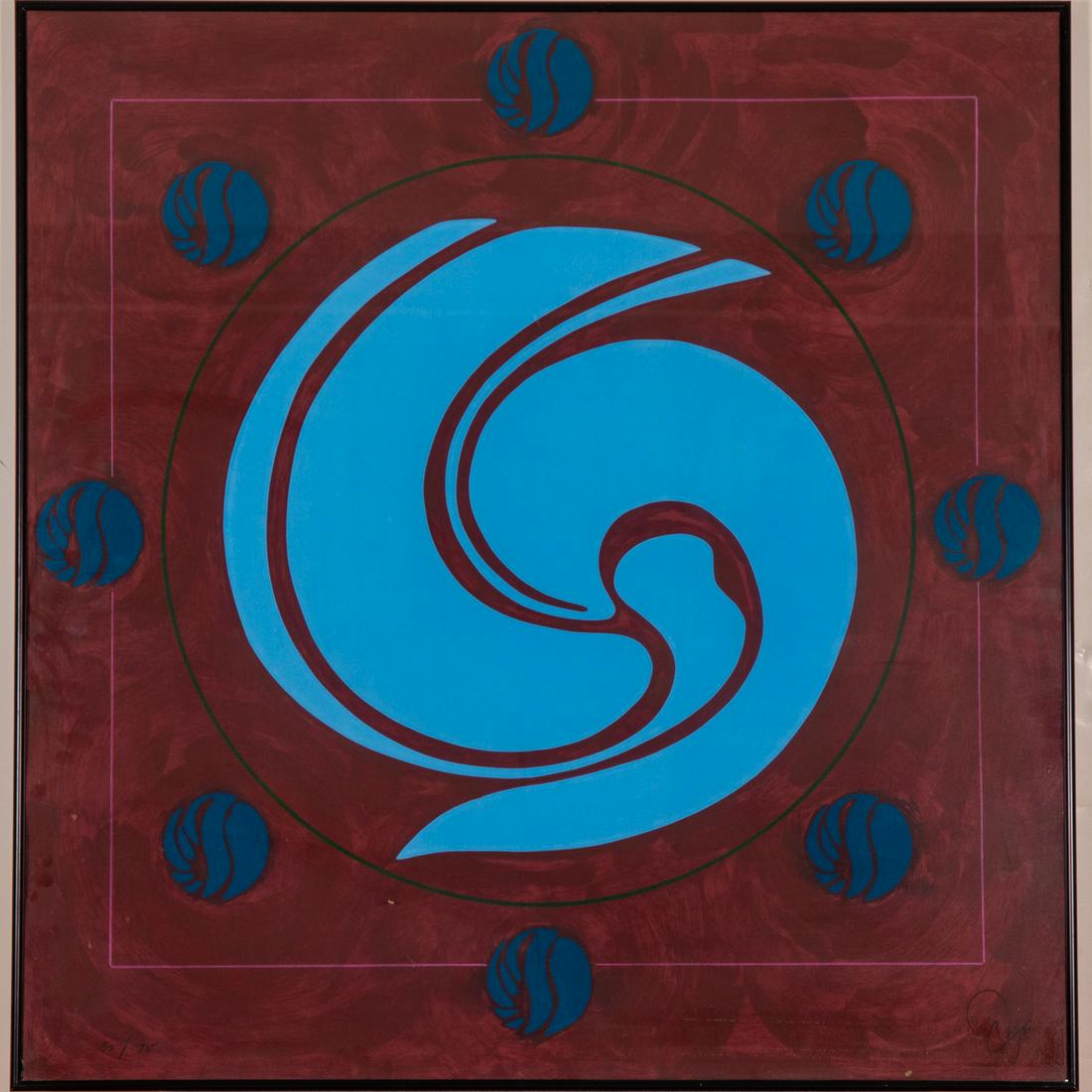 Jack Youngerman (American, 1926-2020) Swvil, 1980, Hand (1 of 5)